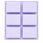 Molde rectangular 6 cavidades 100 gr aprox. - Miniatura 1