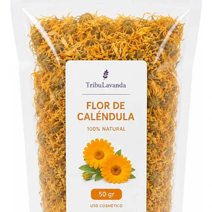 Flor de calendula 50 y 100 gr 