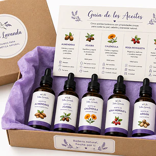 Kit Premium Aceites Vegetales – Tribu Lavanda