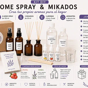 Kit inicio Home Spray y Mikados