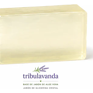 Base Jabón con Aloe vera 500 gr y 1 kg
