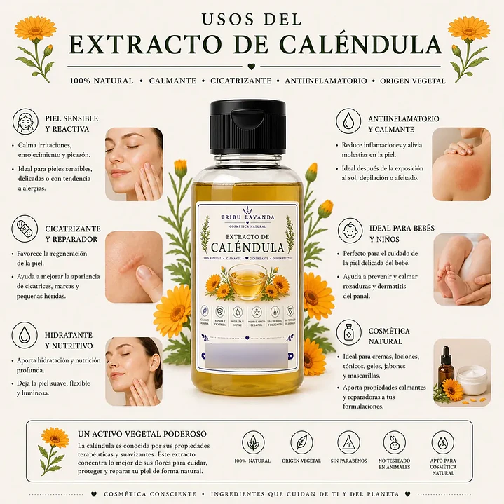 EXTRACTO CALÉNDULA 30 ML Y 100 ML 2