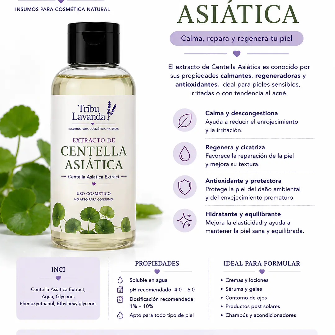 EXTRACTO DE CENTELLA ASIÁTICA 30 ML Y 100 ML 2