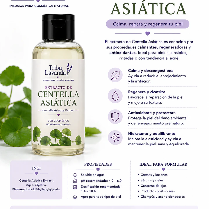 EXTRACTO DE CENTELLA ASIÁTICA 30 ML Y 100 ML 2
