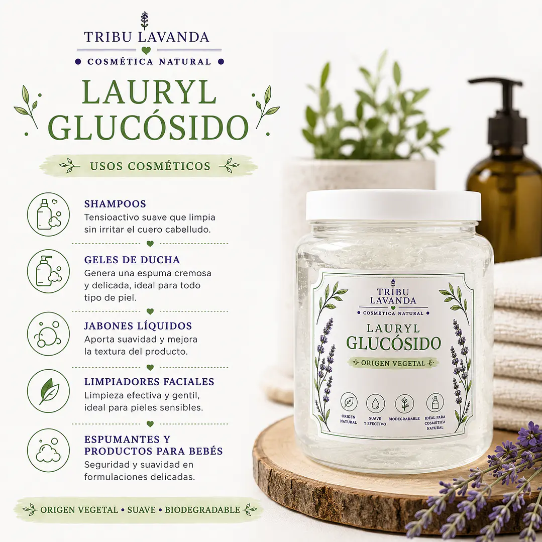 Lauryl Glucoside 250 gr y 500 gr  2