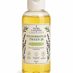 Polisorbato 20 o Tween 2O 100 ml y 250 ml
