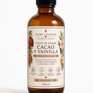 Aceite de Masajes corporal Nutritivo 250 ML 