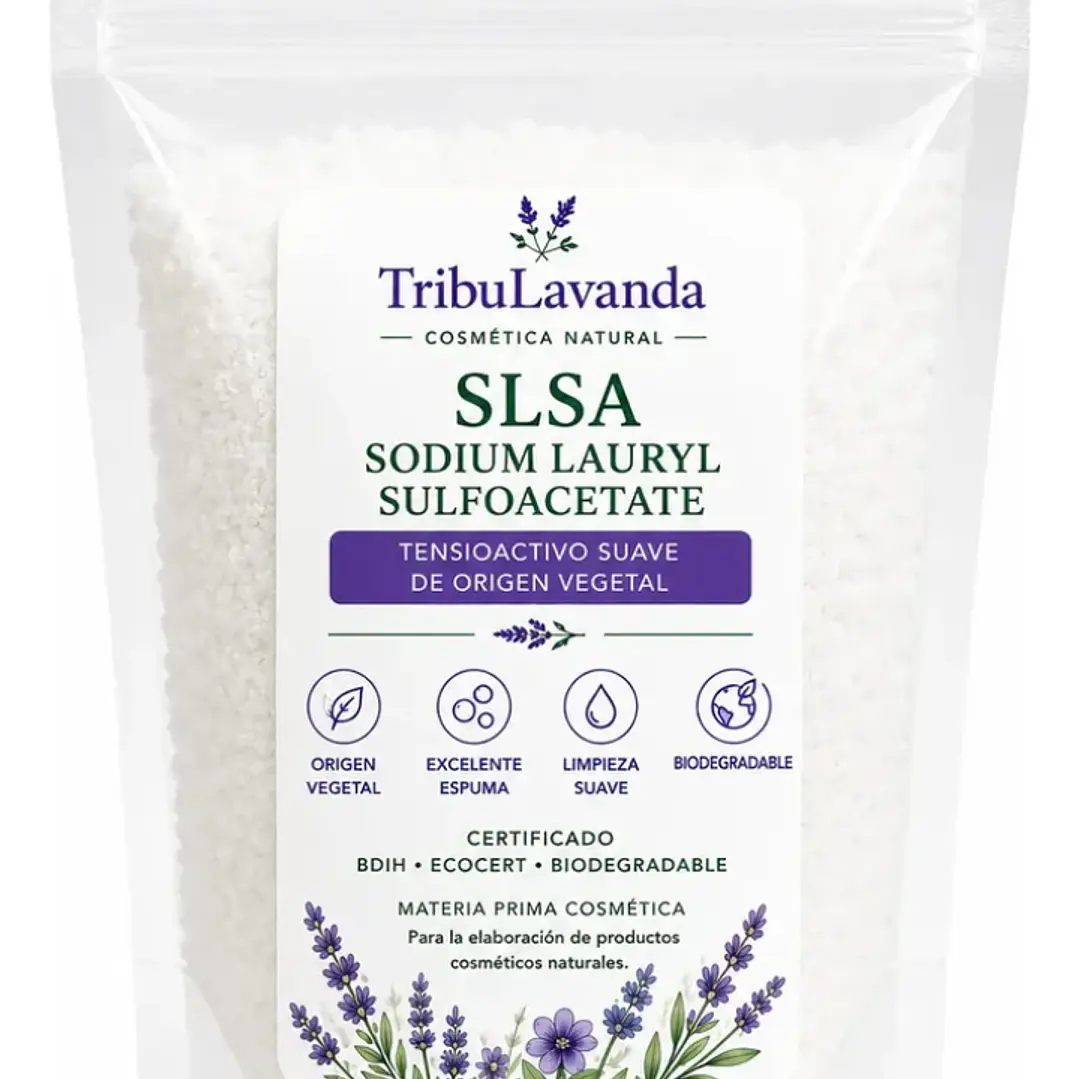 Slsa (Sodium Lauryl Sulfoacetate) 100 gr, 250 gr y 500 gr  1