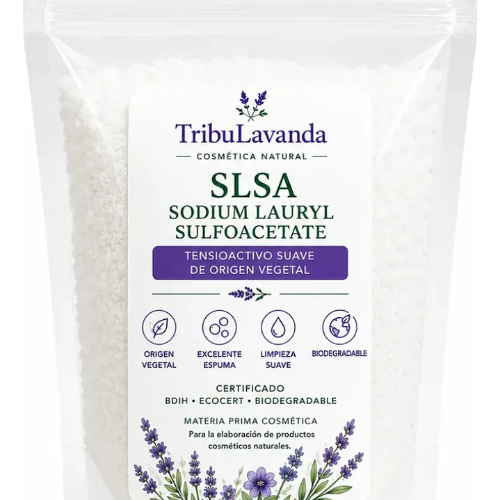Slsa (Sodium Lauryl Sulfoacetate) 100 gr, 250 gr y 500 gr  1