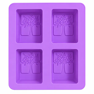 Molde Rectangular árbol de la vida 100 gr aprox.