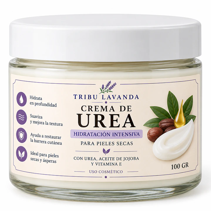 Crema Regeneradora Urea, jojoba y vitamina e. 2