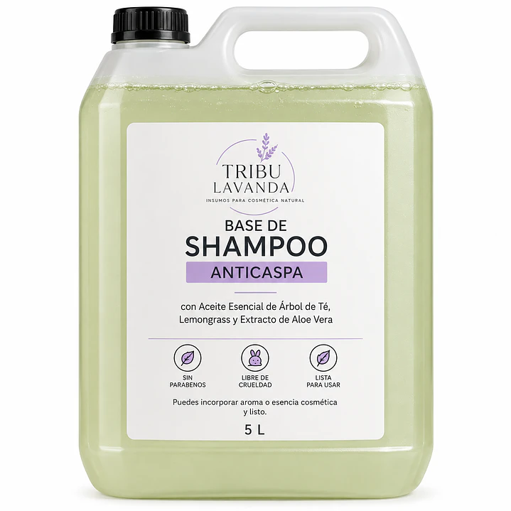 Base de shampoo Anticaspa 1 Lt y 5 Lt  1