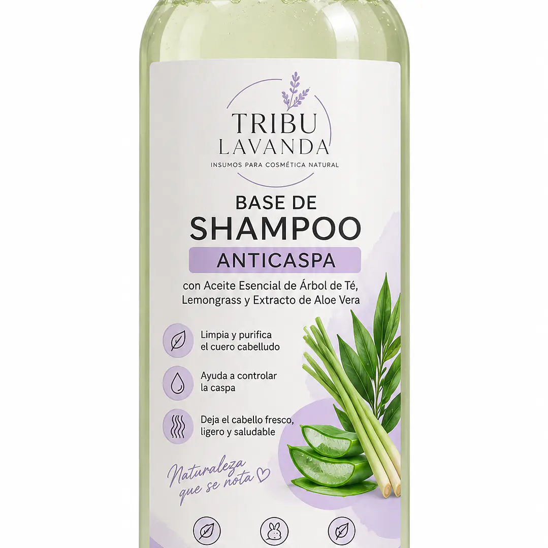 Base de shampoo Anticaspa 1 Lt y 5 Lt  2