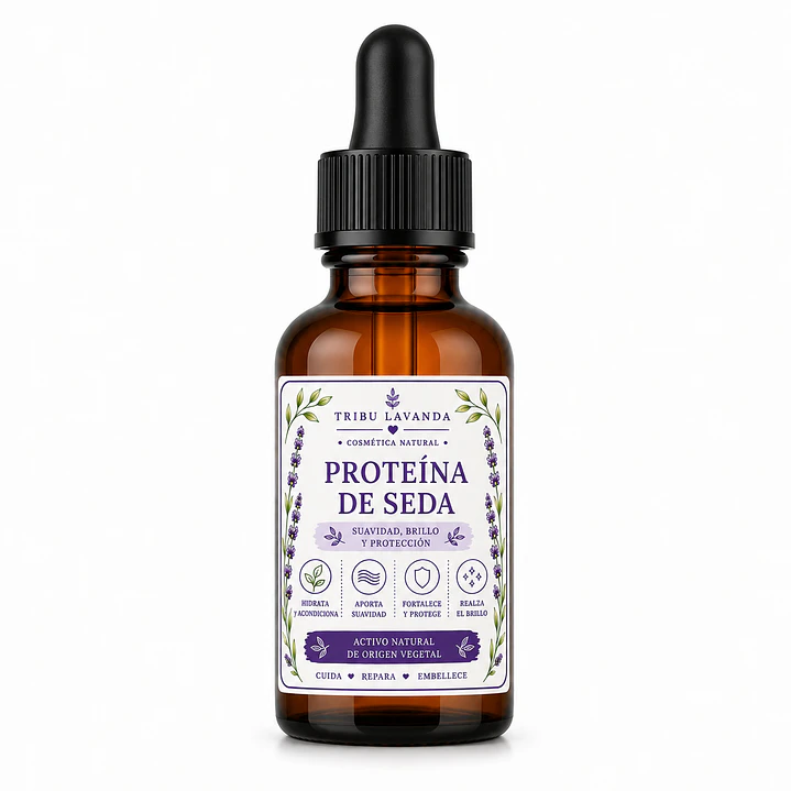Proteína de seda hidrolizada 30 ml y 100 ml  1