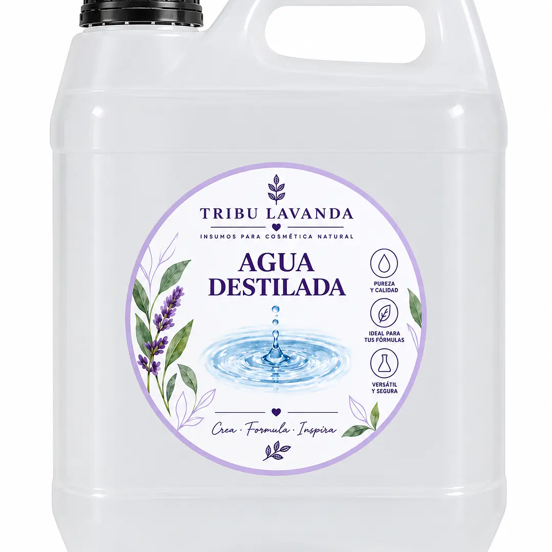 Agua destilada 1 Lt y 5 Lt  2