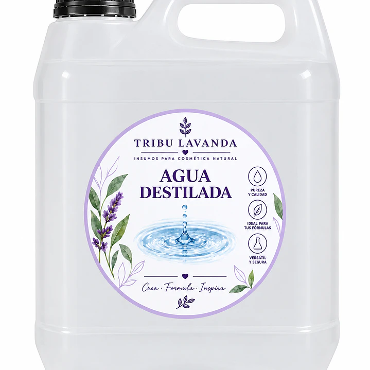 Agua destilada 1 Lt y 5 Lt  2