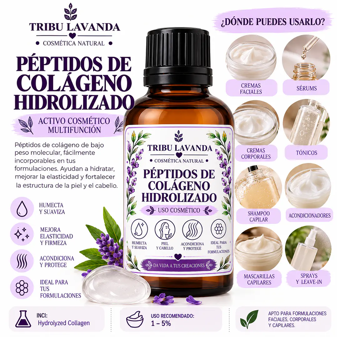 Péptidos de Colágeno Hidrolizado 30 ml y 100 ml 2