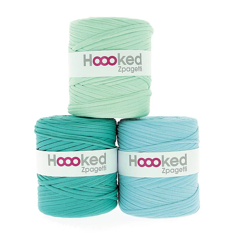 Zpagetti Menta Tons de Azul-claro