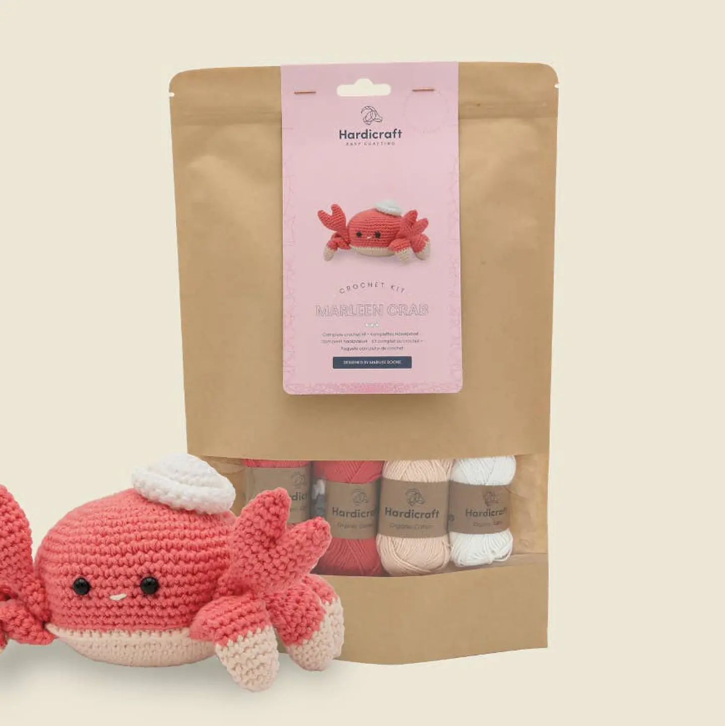 Kit de Croché DIY - Caranguejo Marleen 1
