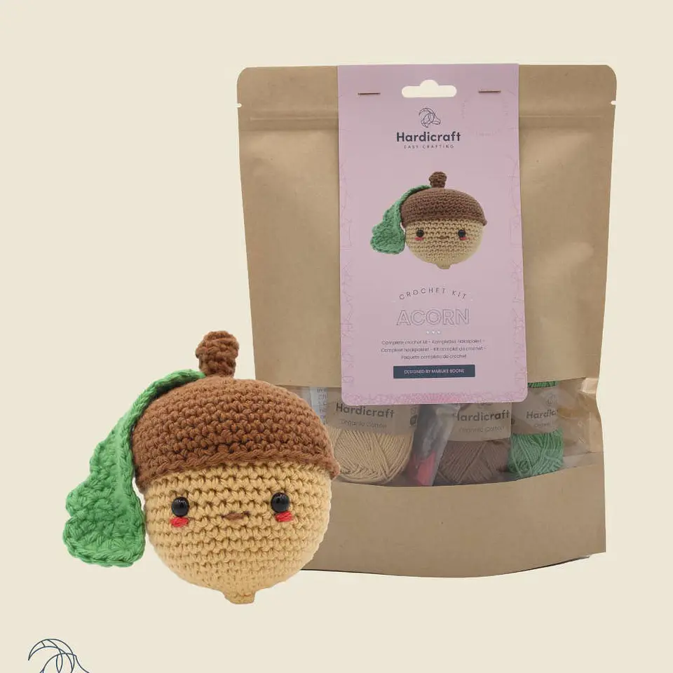 Kit de Crochê DIY - Bolota 1