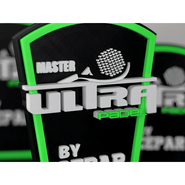 Trofeos personalizados 30 cm Ultra padel By Cepar 4