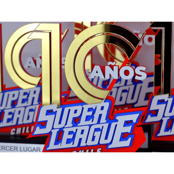 Trofeos Super League 10 años