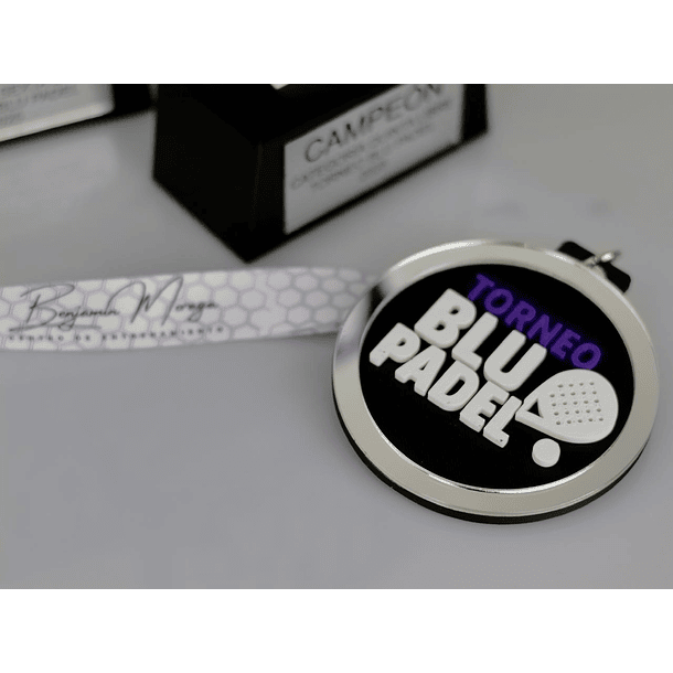 Trofeos y medallas Blu padel Frutillar 2025