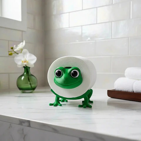 Porta Rollo Papel Higienico Sapo Pepe
