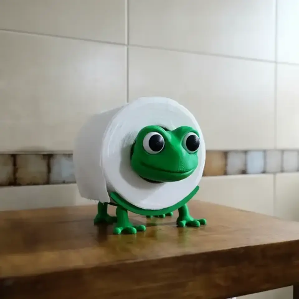 Porta Rollo Papel Higienico Sapo Pepe 6