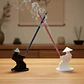 Porta Sahumerio Incienso Samurai X 2 Varios Colores - Miniatura 2