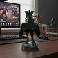 Soporte Porta Joystick Ps4 Ps5 3d Stranger Things Demogorgon - Miniatura 2