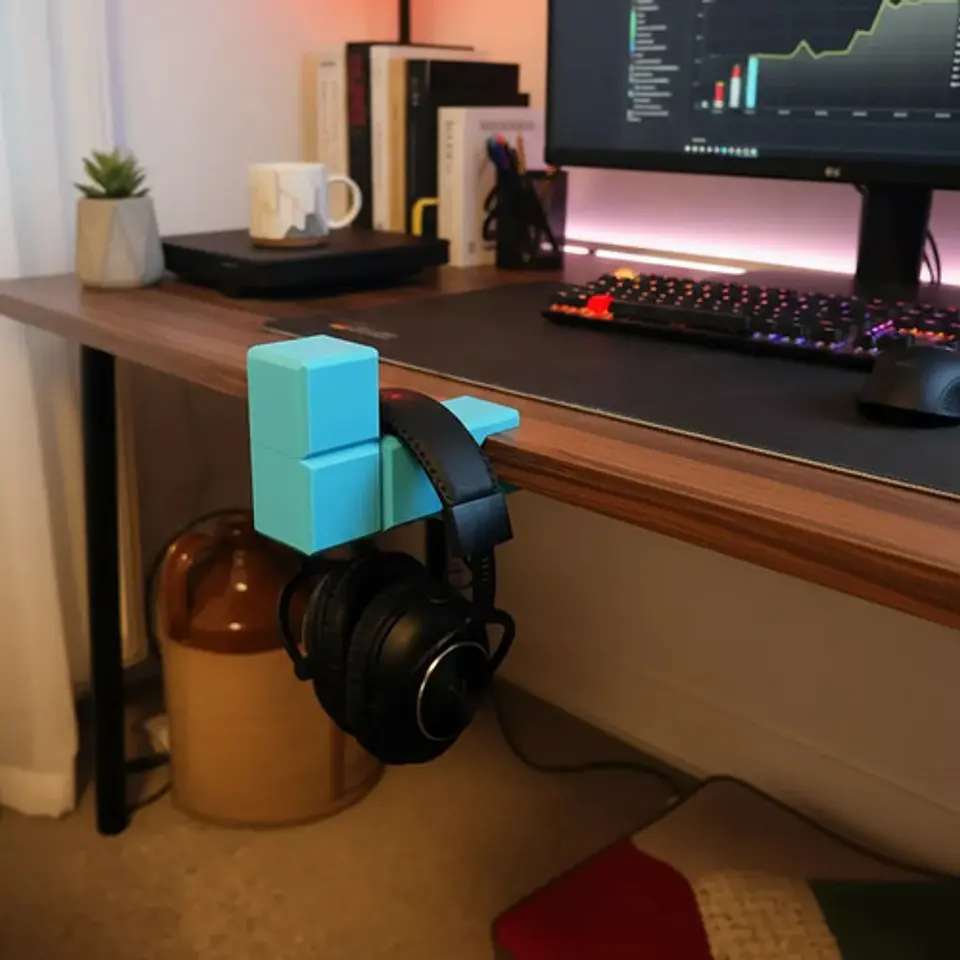 Soporte Auriculares De Escritorio Tetris 1