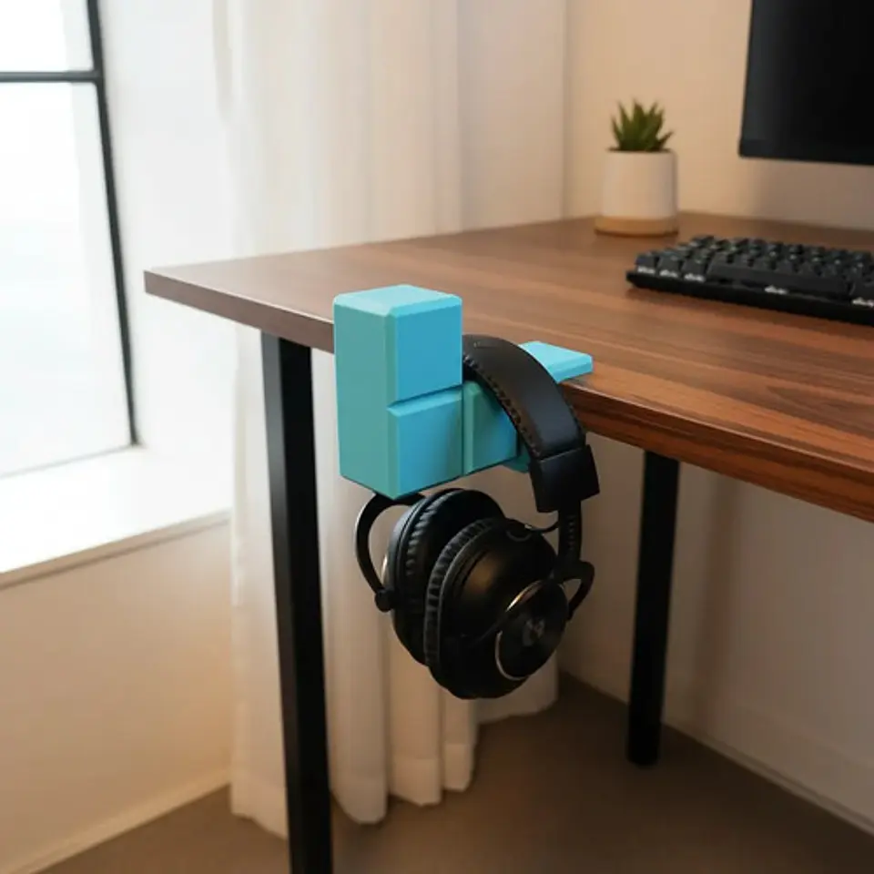 Soporte Auriculares De Escritorio Tetris 3