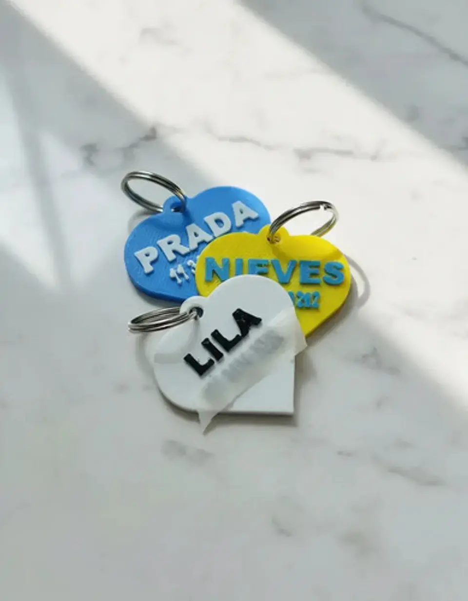 Llaveros Souvenir Chapas Identificatorias X 10 1