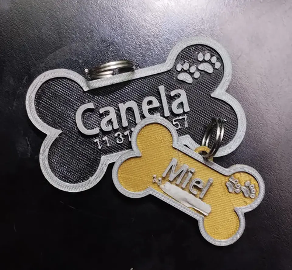 Llaveros Souvenir Chapas Identificatorias X 10 3