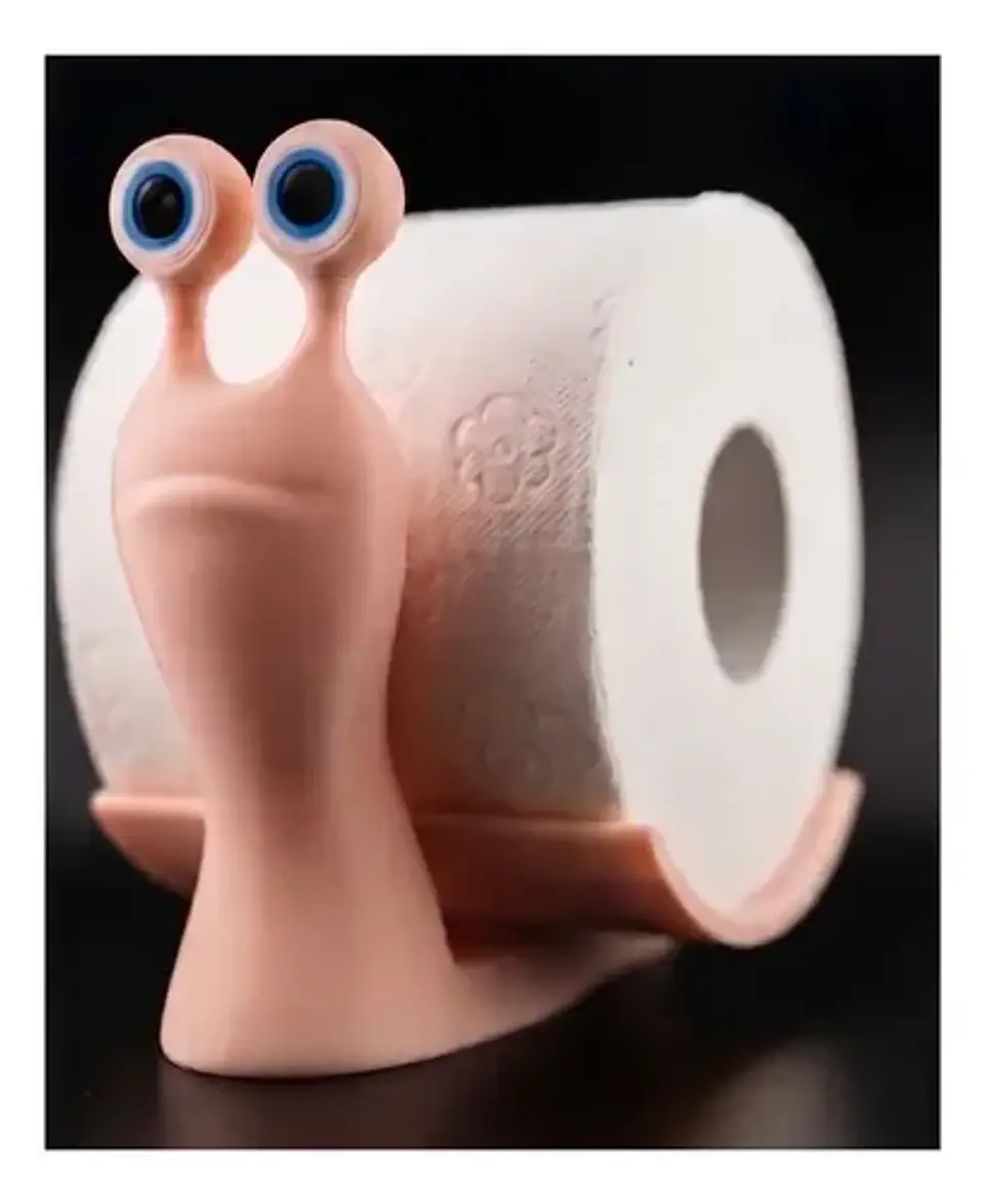 Porta Rollo Papel Higienico Caracol Turbo 3