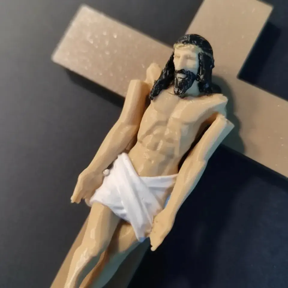 Cruz Del Señor El Milagroso De Los Brazos Caidos 3d 3