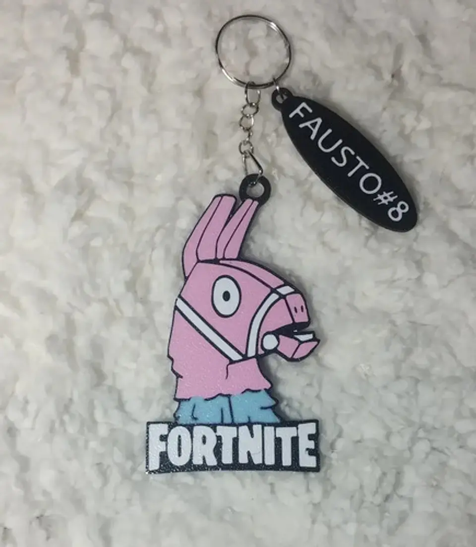 Llaveros Souvenir Cumpleaños Fortnite Pack X 10 2