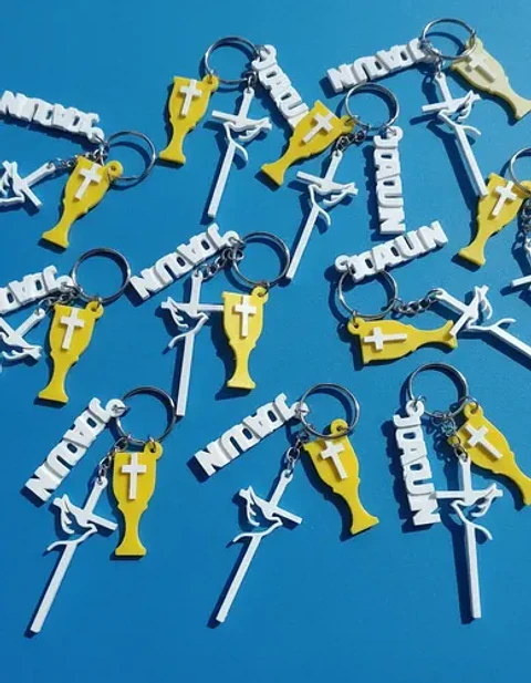 Llaveros Souvenir Señalador Identificacion Nombres Pack X 40