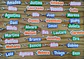 Llaveros Souvenir Señalador Identificacion Nombres Pack X 20 - Miniatura 1