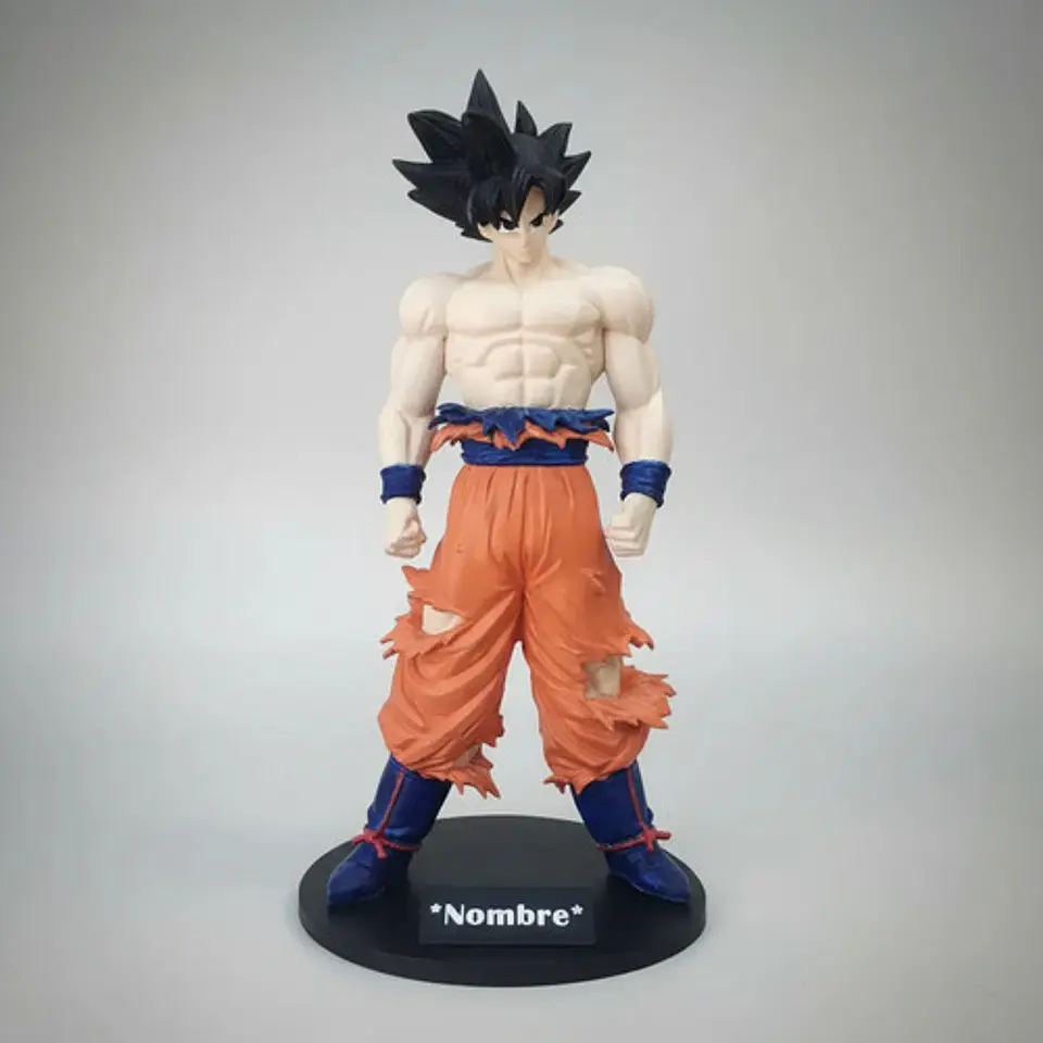 Figura Goku 30 Cm Calidad 3d Premium Nombre Personalizado 1