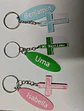 Llaveros Souvenir Comunion Bautismo Confirmacion Pack X 10 - Miniatura 1