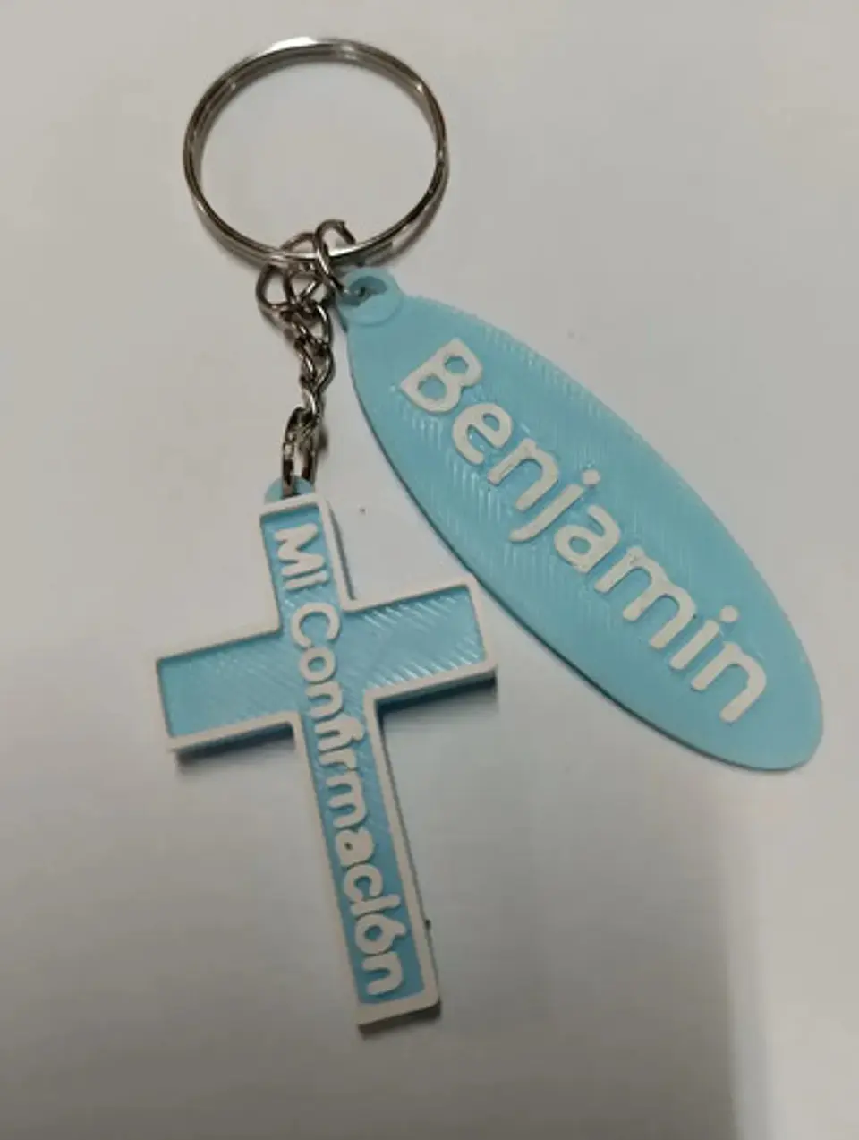 Llaveros Souvenir Comunion Bautismo Confirmacion Pack X 10 3