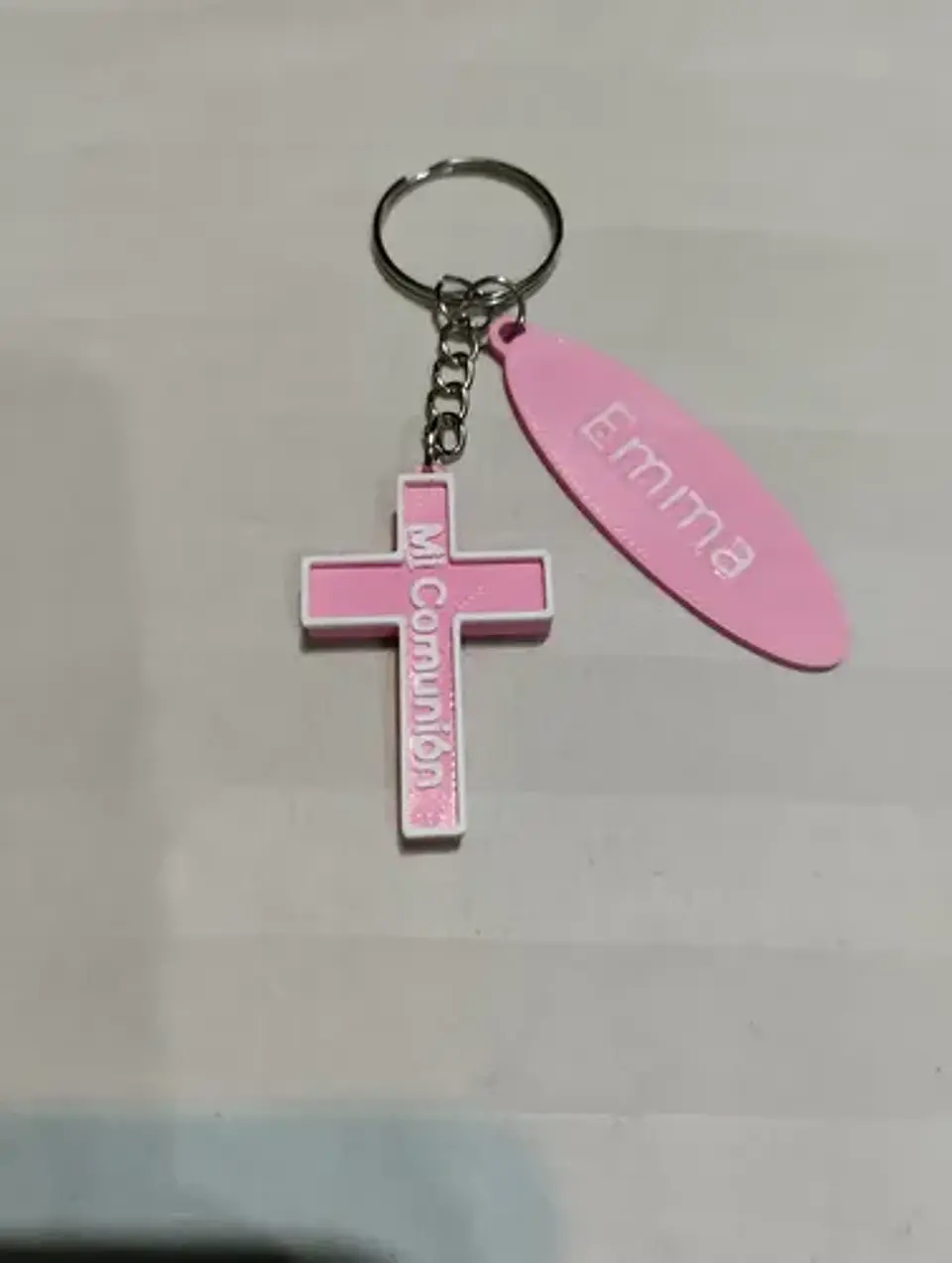 Llaveros Souvenir Comunion Bautismo Confirmacion Pack X 10 6