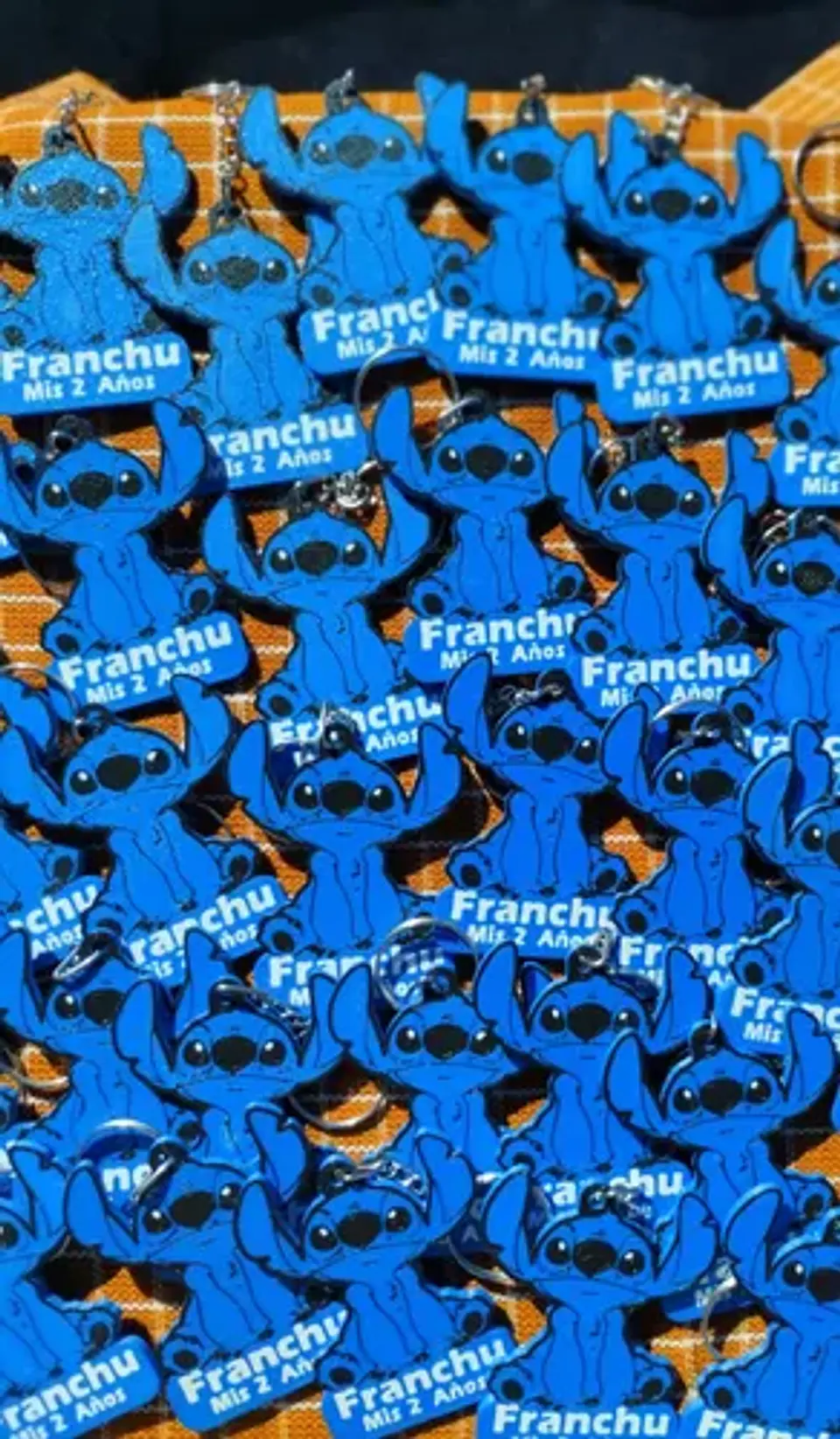 Llaveros Souvenir Cumpleaños Stitch Pack X 10 4
