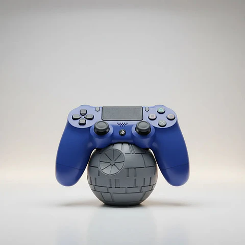 Soporte Porta Joystick Estrella De La Muerte Dead Star