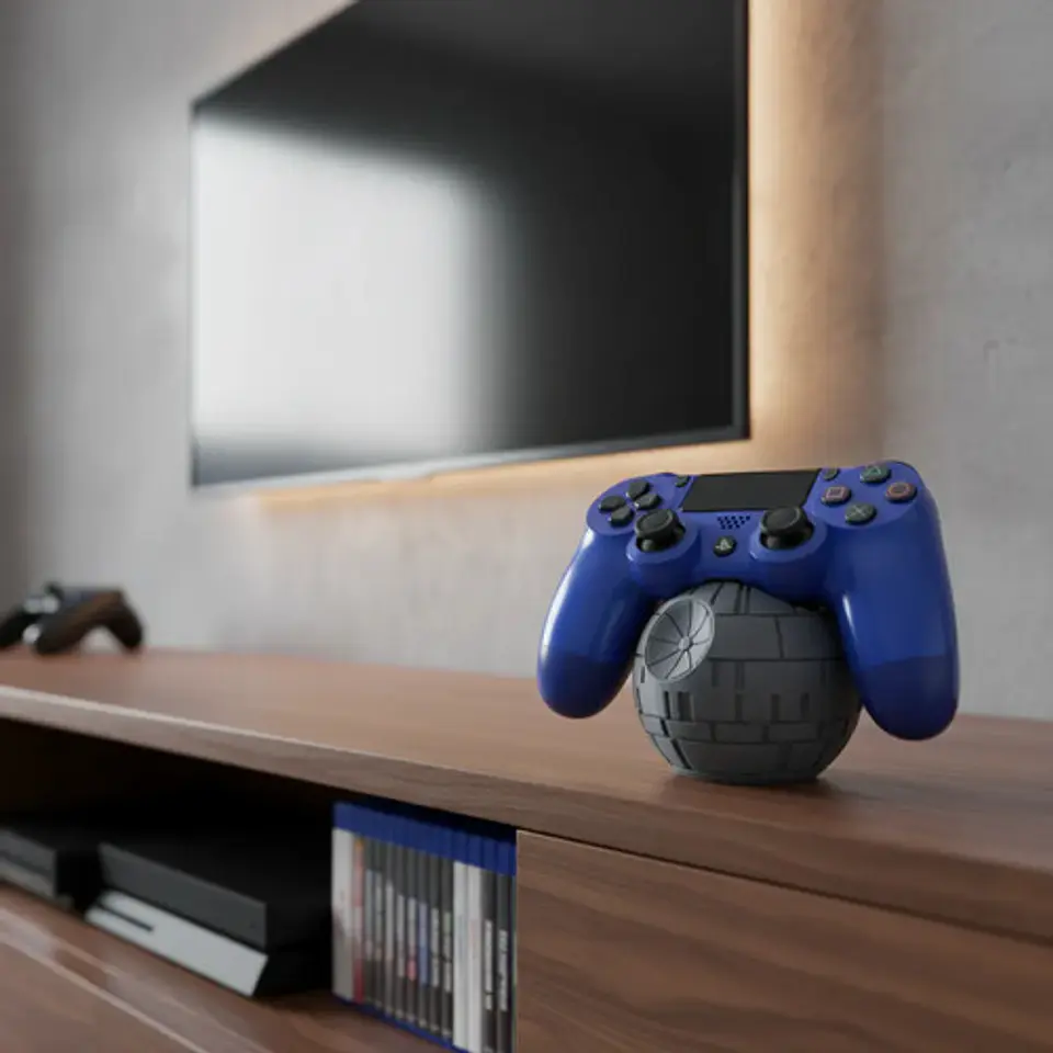 Soporte Porta Joystick Estrella De La Muerte Dead Star 3