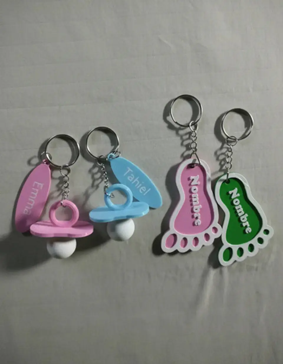 Llaveros Souvenir Nacimientos Baby Shower Pack X 20 1