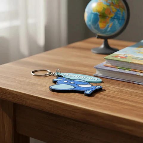 Llaveros Souvenir Cumpleaños Avioncito Con Nombre Pack X 10