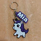 Llaveros Souvenir Cumpleaños Unicornio Con Nombre Pack X 10 - Miniatura 1